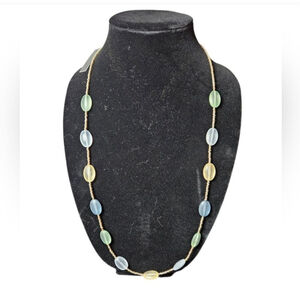 Avenue Multicolor Gold Beaded Necklac